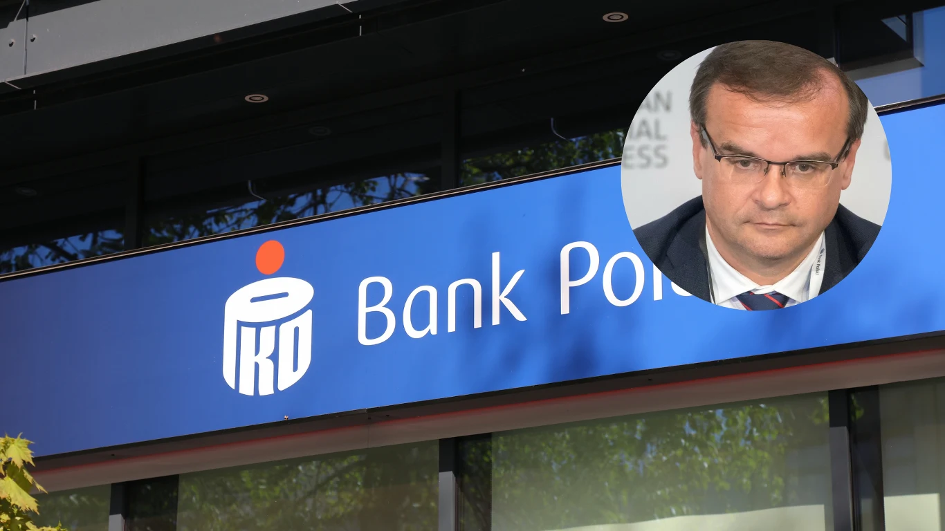 Nad głową prezesa PKO BP Dariusza Szweda zbierają się czarne chmury Nad głową prezesa PKO BP Dariusza Szweda zbierają się czarne chmury