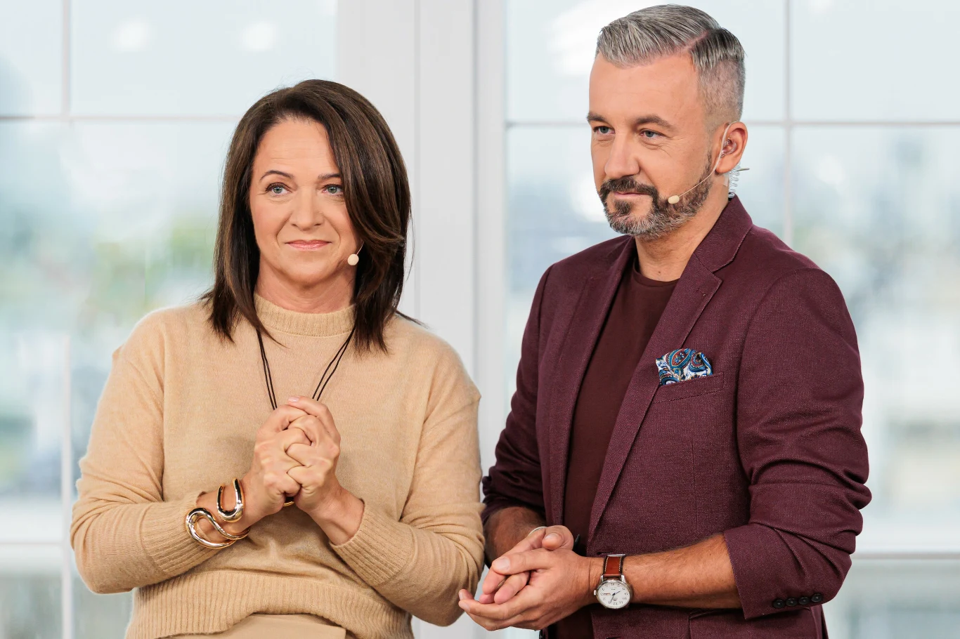 Ewa Drzyzga i Krzysztof Skórzyński Ewa Drzyzga i Krzysztof Skórzyński