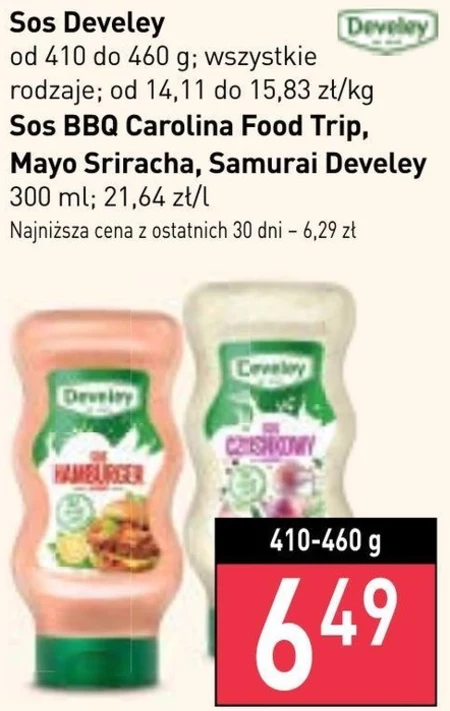 Develey Food Trip Sos w stylu tajskim Mayo Sriracha 300 ml