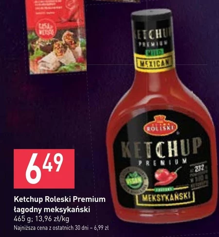 Firma Roleski Ketchup premium łagodny meksykański 465 g
