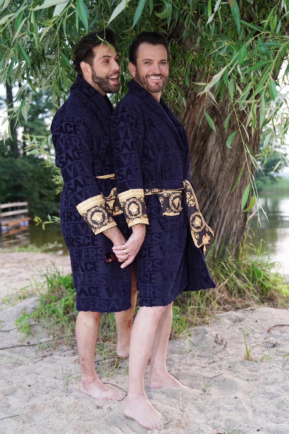 Gabriel Seweryn z partnerem Gabriel Seweryn z partnerem