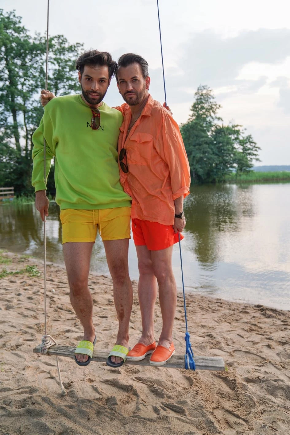 Gabriel Seweryn z ukochanym Gabriel Seweryn z ukochanym