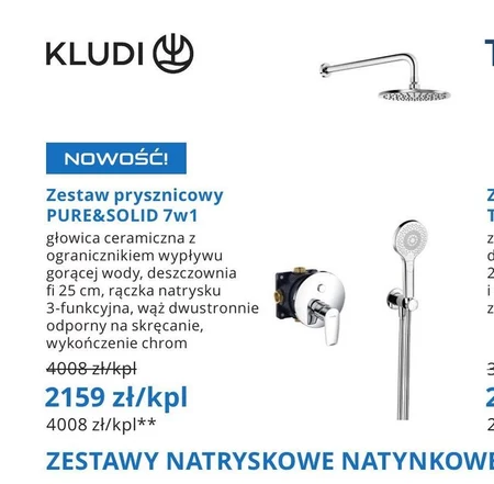 Zestaw prysznicowy