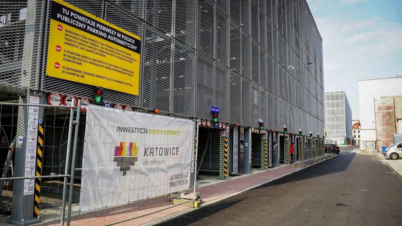 To jedyny taki parking w Polsce. Możesz go przetestować za darmo / Fot. Katowice - oficjalny profil miasta @Facebook 