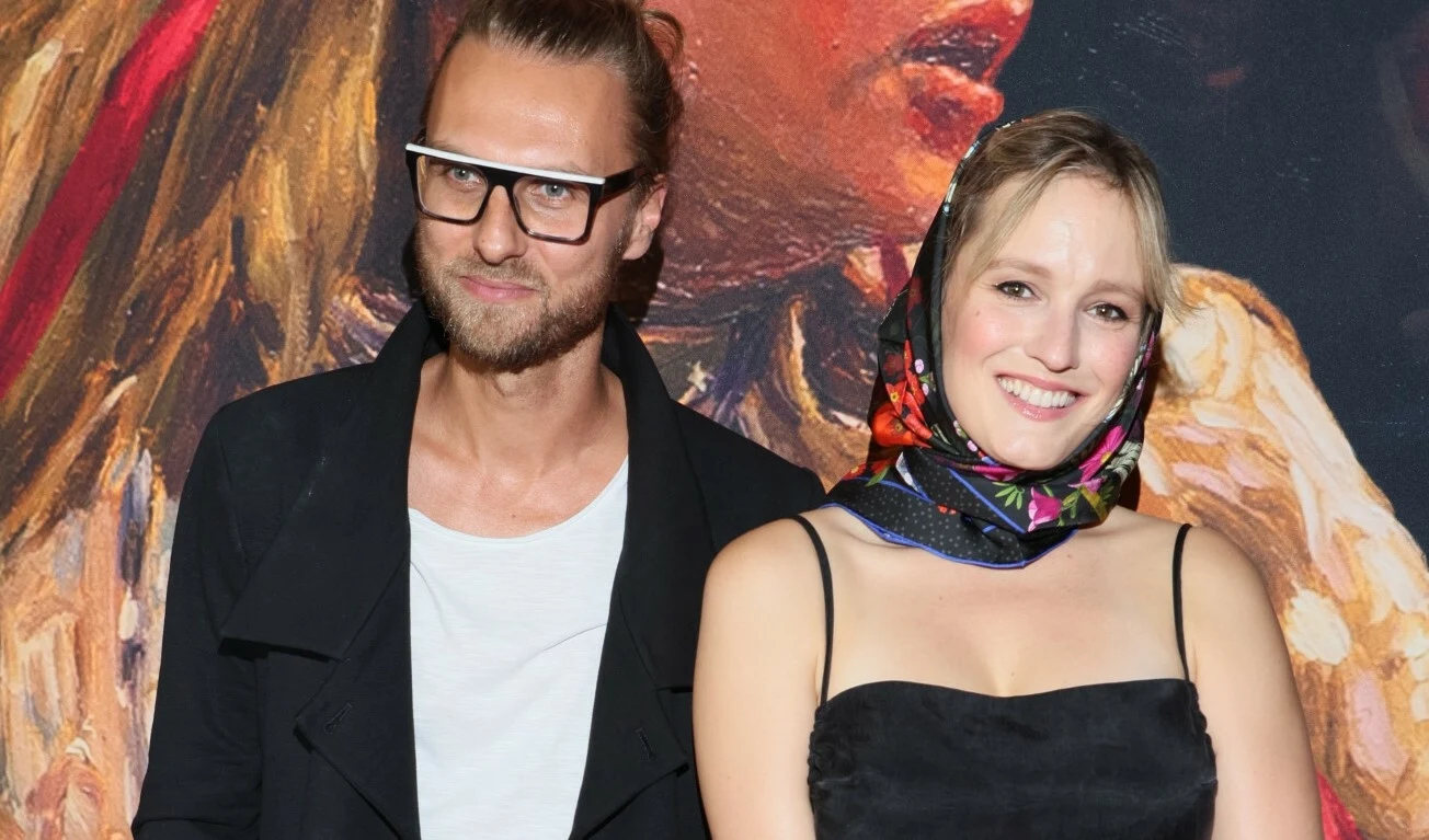 L.U.C. i Bovska podczas premiery filmu "Chłopi" L.U.C. i Bovska podczas premiery filmu "Chłopi"