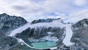 Lodowiec Rettenbach w Soelden