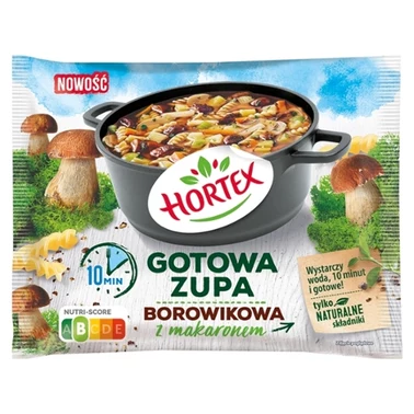 Hortex Gotowa zupa borowikowa z makaronem 350 g - 0