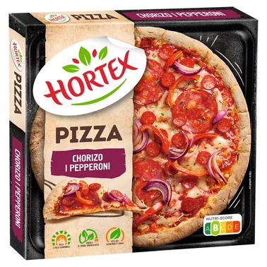 Hortex Pizza chorizo i pepperoni 370 g - 0