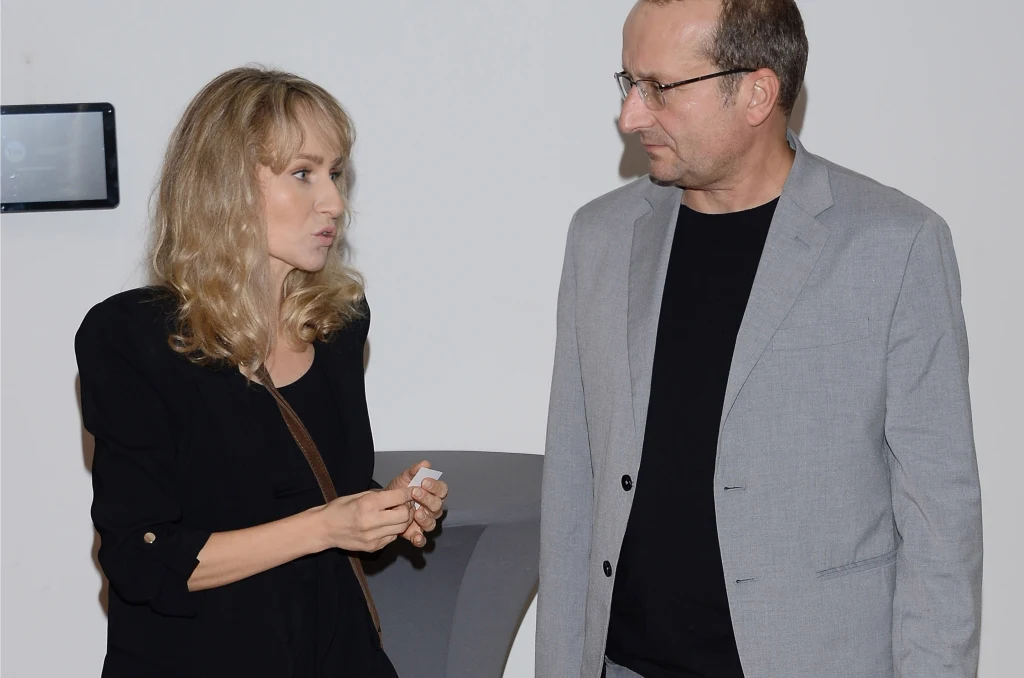 Robert Górski z żoną