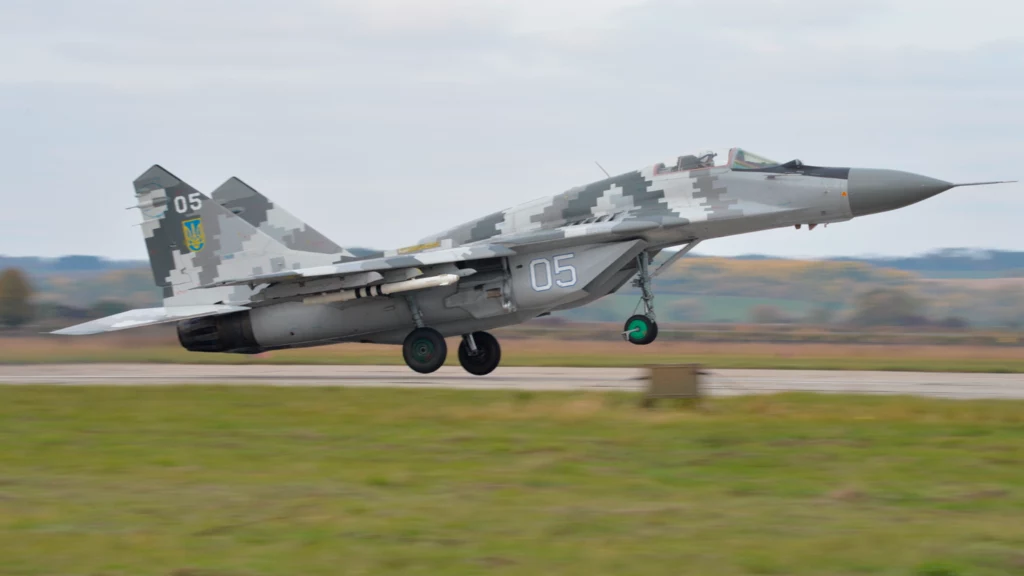 Ukraińskie służby rozbiły grupę przestępców, którzy kradli części do myśliwców Mig-29