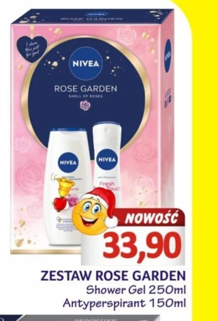 Zestaw kosmetyków Nivea Rose Garden