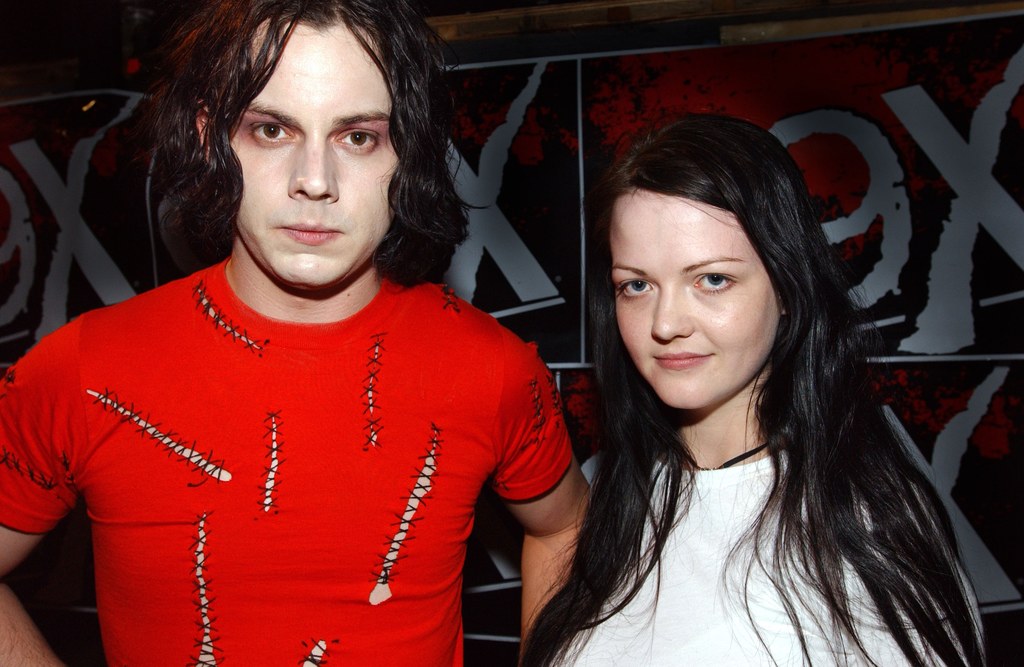 Jack White i Meg White z White Stripes