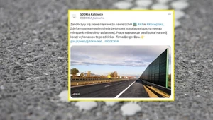 Zakończono remont fragmentu autostrady A1. Trasa nie wytrzymała nawet 4 lat