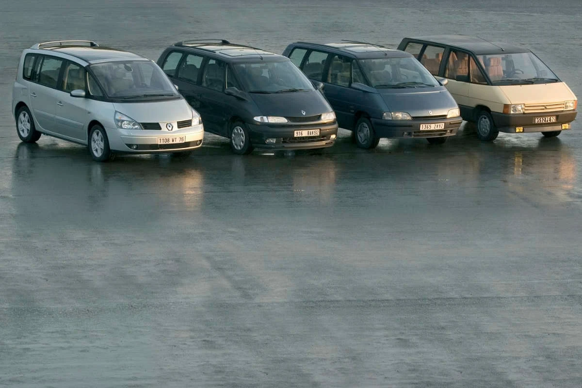 Cztery generacje Renault Espace