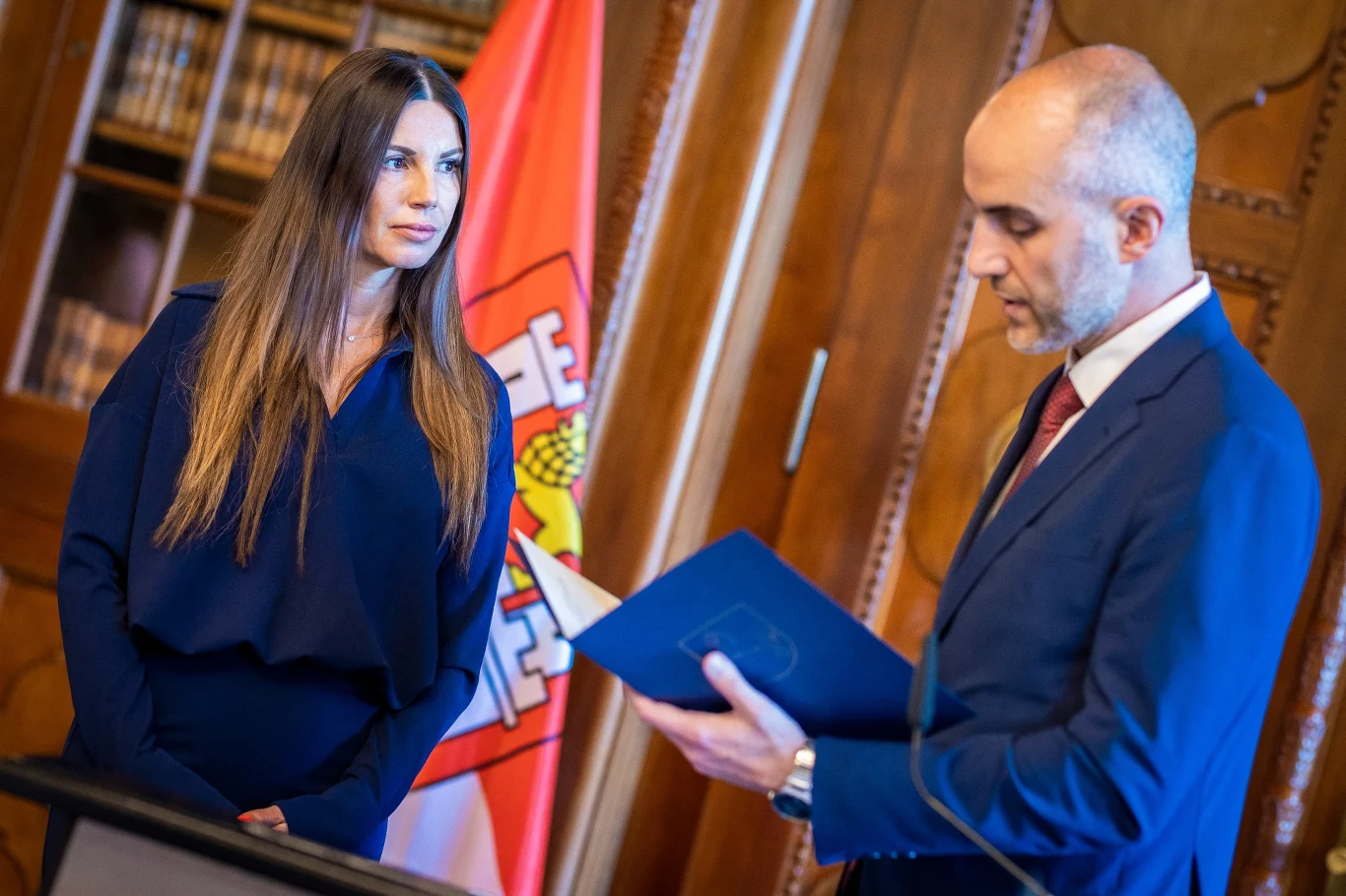 Teresa Enke odebrała odznaczenie