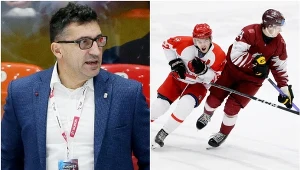 Robert Kalaber spokojnie przygladął się grze Polaków w meczu z Łotwą U-20