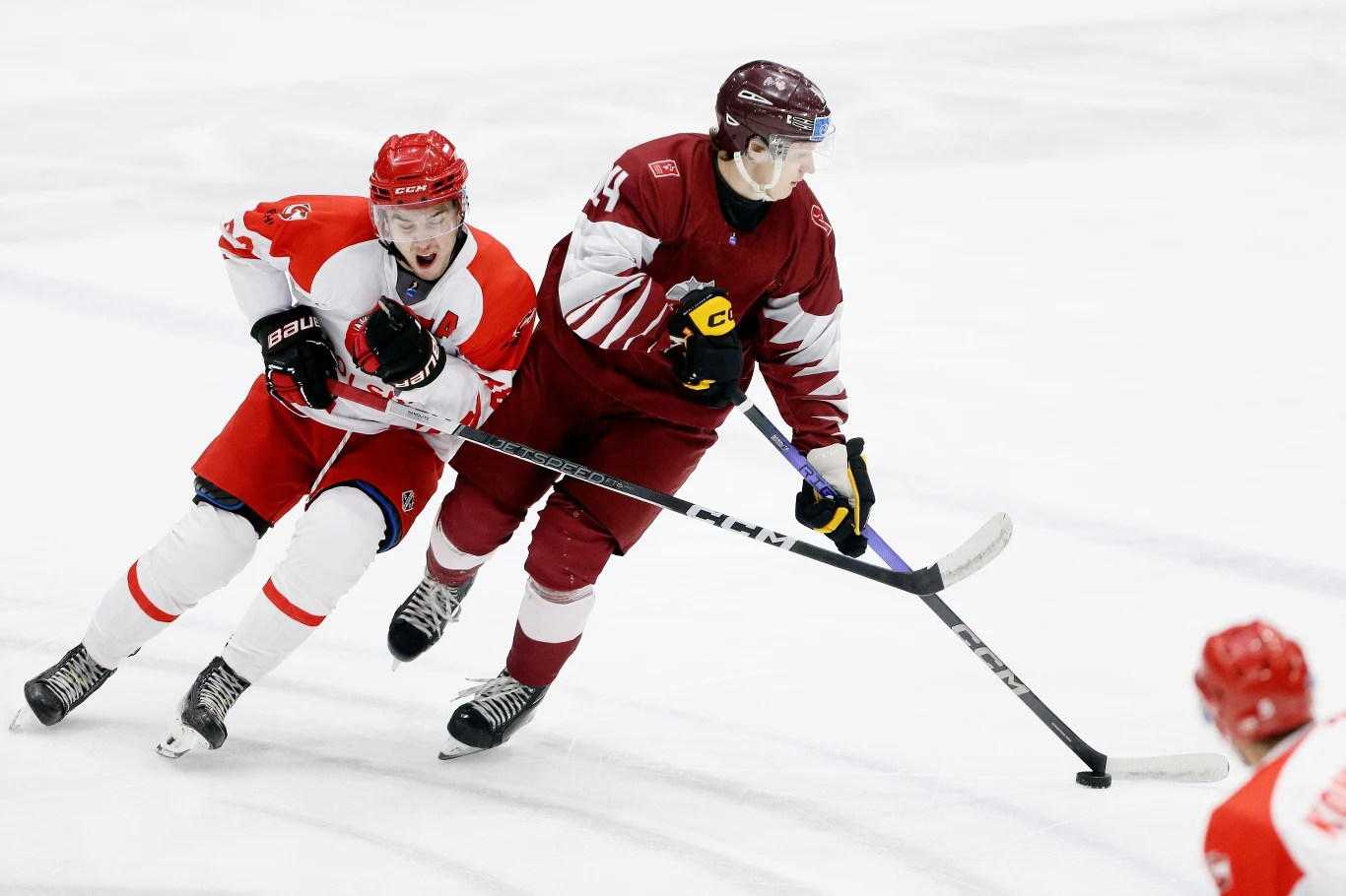 Igor Smal (po lewej) i Rainers Darzins