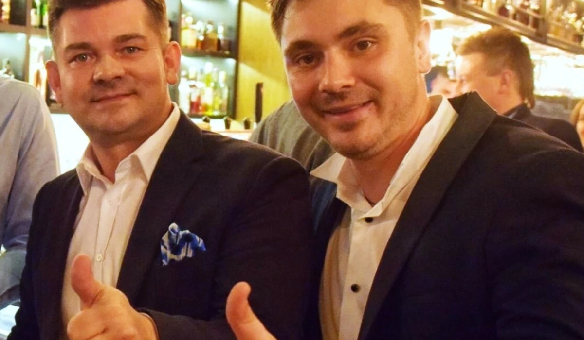 Daniel Martyniuk z tatą, Zenkiem Daniel Martyniuk z tatą, Zenkiem