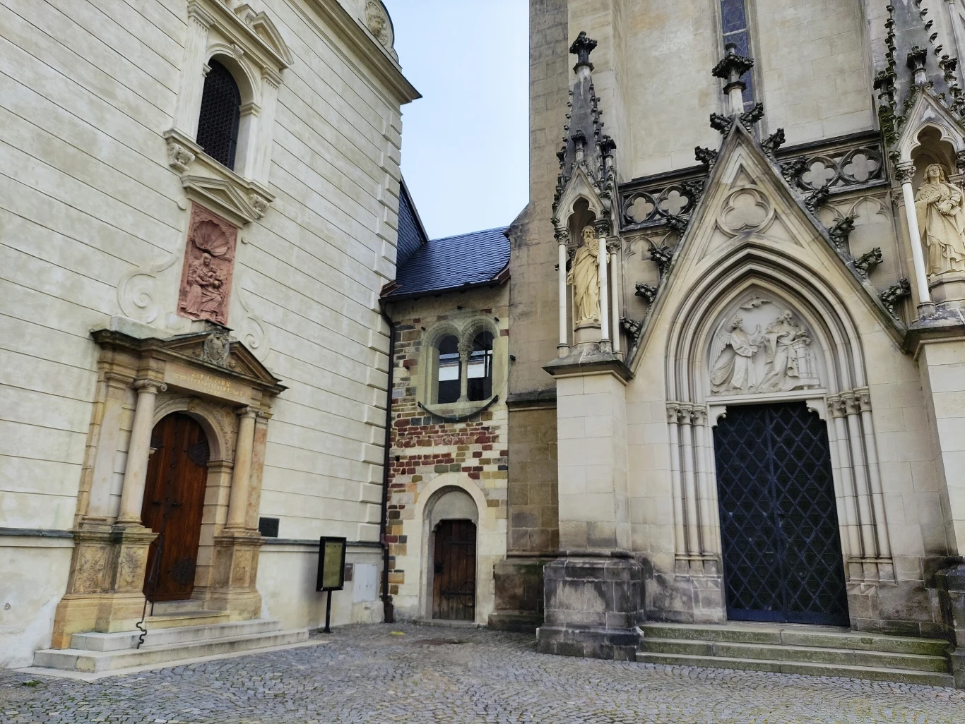 Najstarsza część katedry św. Wacława Najstarsza część katedry św. Wacława