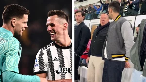 Poczynania Wojciecha Szczęsnego i Arkadiusza Milika na stadionie Juventusu śledził z poziomu trybun nie kto inny jak Novak Djoković