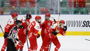 Radość polskich hokeistów