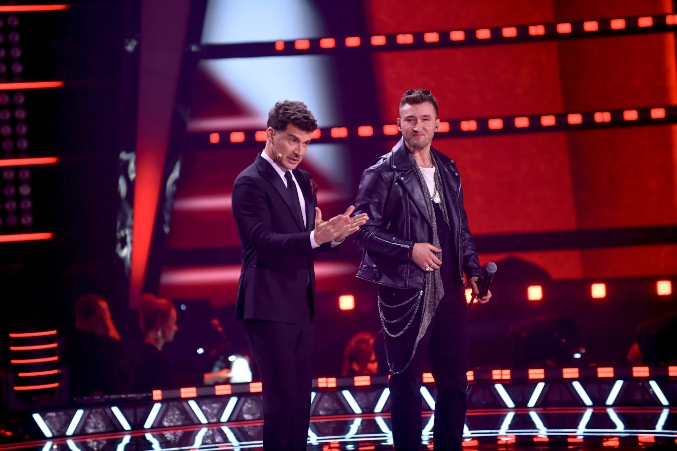 Łukasz Samburski w "The Voice of Poland"