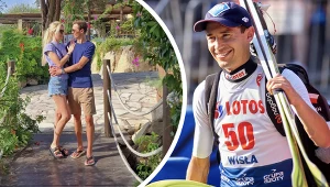 Stoch na romantycznych zdjęciach z żoną. "Zgrupowanie inne niż wszystkie"