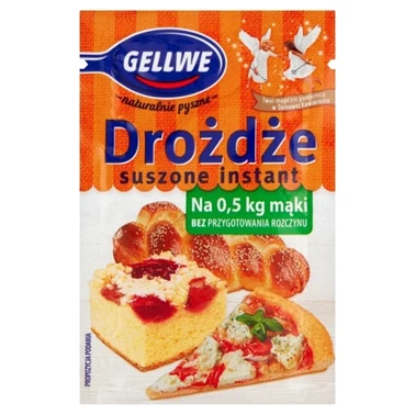 Gellwe Drożdże suszone instant 7 g - 1