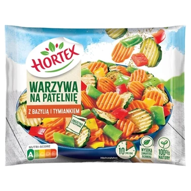 Hortex Warzywa na patelnię z bazylią i tymiankiem 450 g - 0