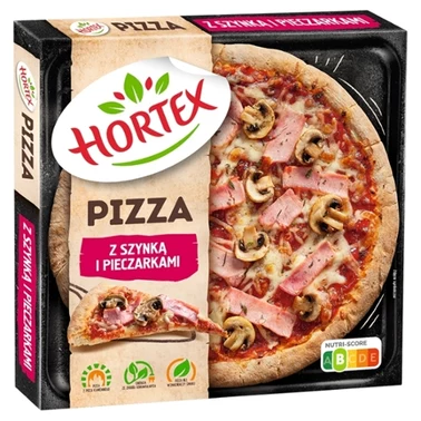 Hortex Pizza z szynką i pieczarkami 345 g - 0
