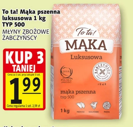 To ta! XL Luksusowa mąka pszenna typ 500 5 kg
