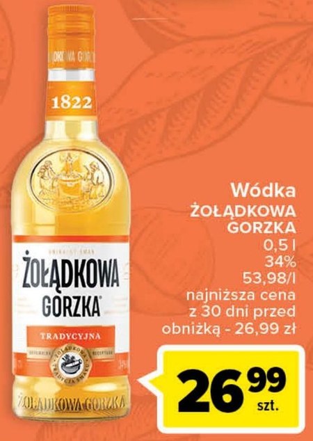 Wódka - promocja Carrefour - Ding.pl