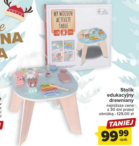 Edukacyjny stolik