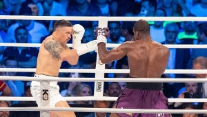 Ołeksandr Usyk i Daniel Dubois