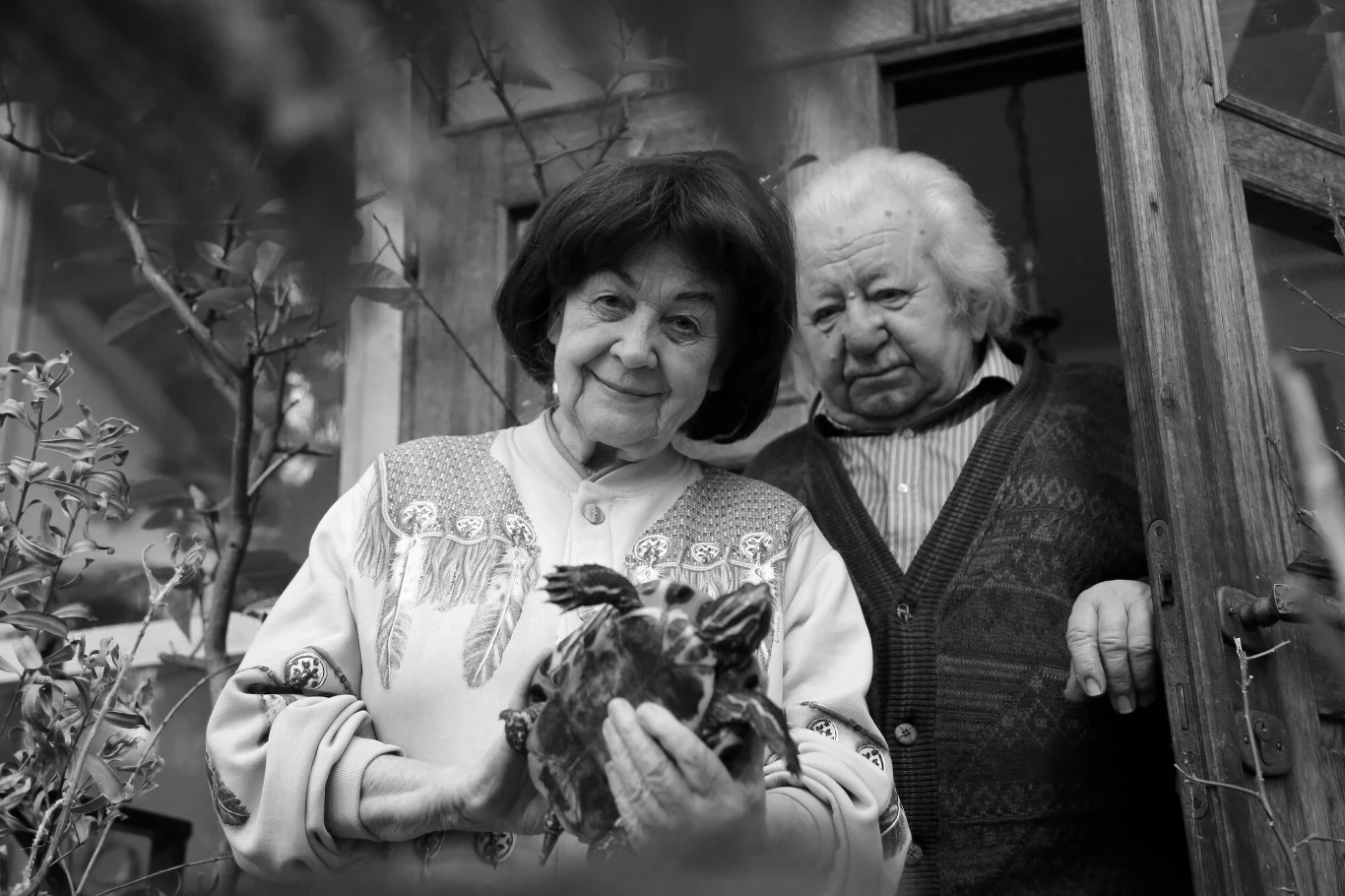 Hanna i Antoni Gucwińscy w 2018 r.