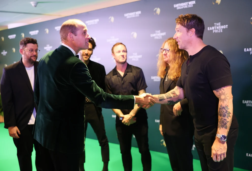 Książę William i OneRepublic Książę William i OneRepublic