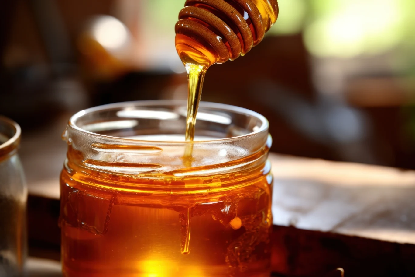 Miód wykazuje wiele właściwości leczniczych. Pomoże poradzić sobie z infekcją gardła i uporczywym kaszlem. 