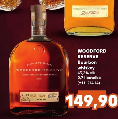Woodford Reserve Bourbon Whiskey 700 ml