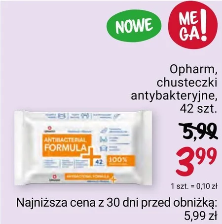 Chusteczki antybakteryjne