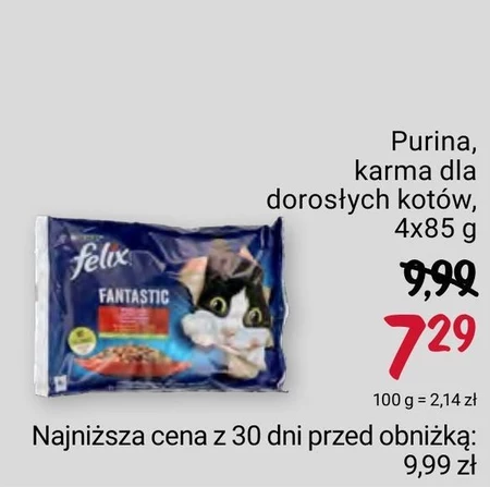 Felix Fantastic Karma dla kotów wiejskie smaki w galaretce 340 g (4 x 85 g)