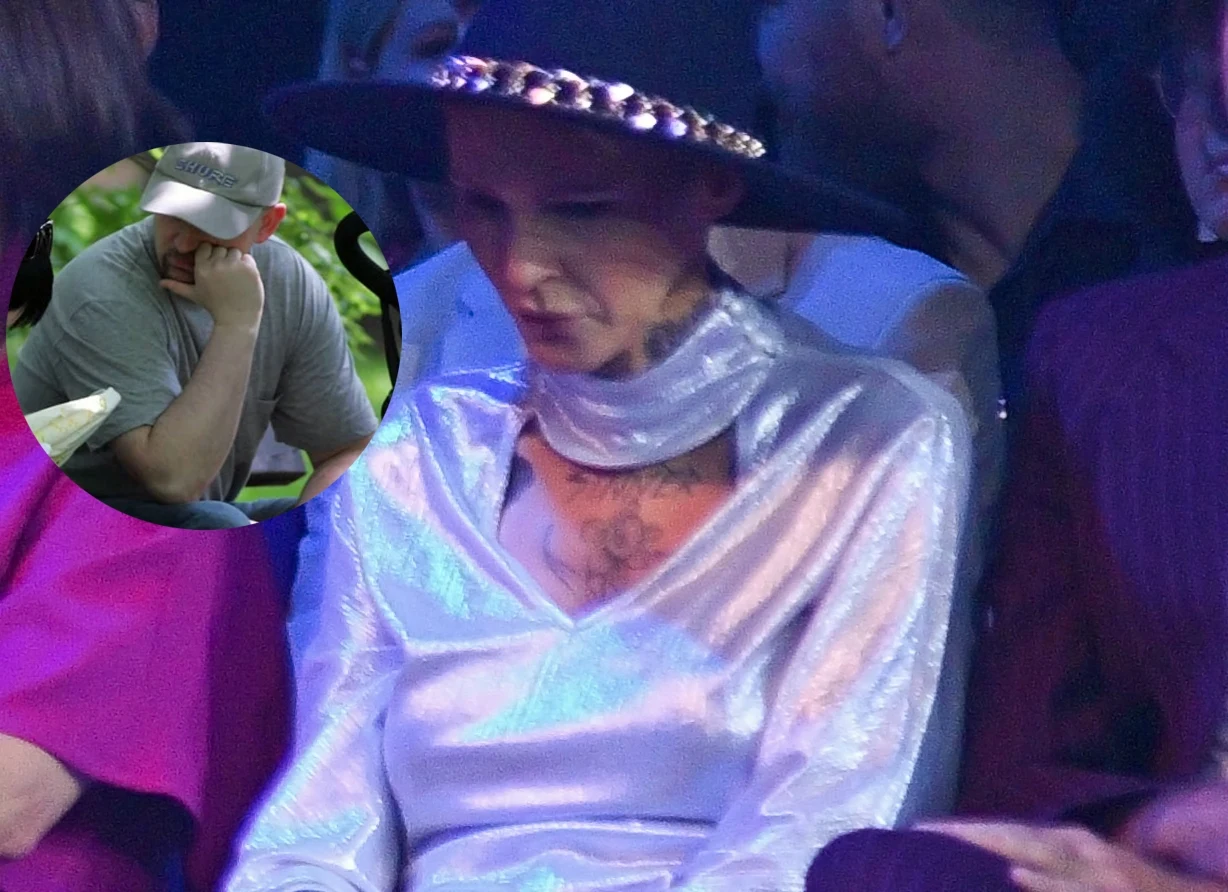 Agnieszka Chylińska i mąż Marek Agnieszka Chylińska i mąż Marek