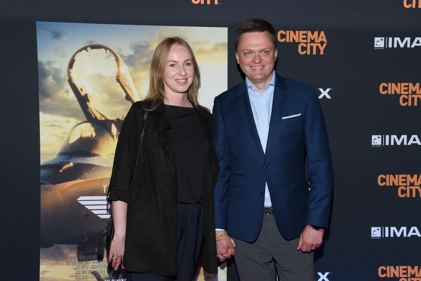 Szymon Hołownia z żoną Urszulą Szymon Hołownia z żoną Urszulą