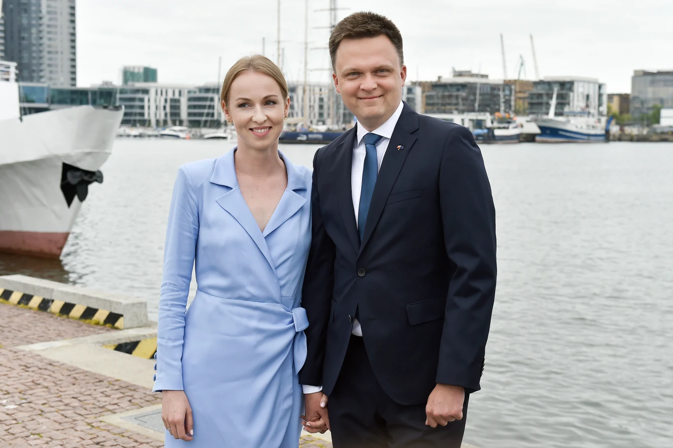 Szymon Hołownia z żoną Urszulą Szymon Hołownia z żoną Urszulą