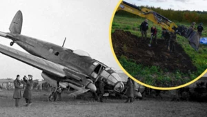 Niezwykłe odkrycie w powiecie sandomierskim. Wykopali niemiecki bombowiec z czasów II wojny światowej