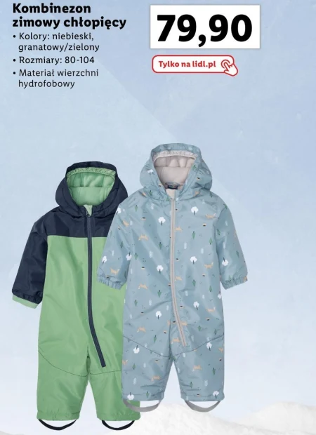 Kombinezon chłopięcy