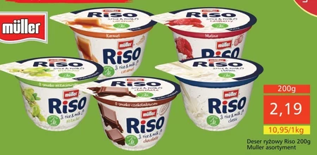 Müller Riso Deser mleczno-ryżowy truskawka 200 g