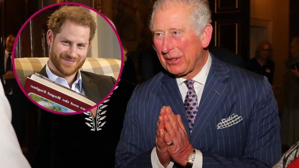 Król Karol i książę Harry
