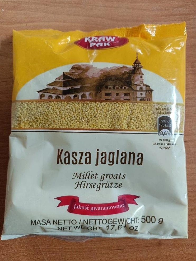 GIS ostrzega przed kaszą jaglaną!