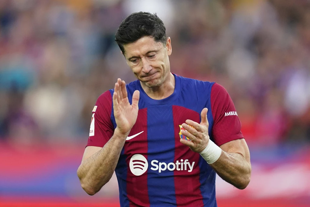 Robert Lewandowski w ostatnim meczu ligowym z Deportivo Alaves strzelił aż dwie bramki.
