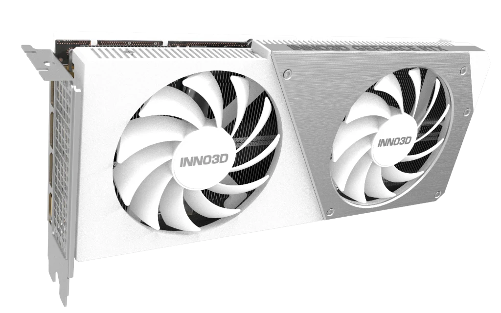 INNO3D GeForce RTX 4060 Ti 16 GB Twin X2 OC White INNO3D GeForce RTX 4060 Ti 16 GB Twin X2 OC White